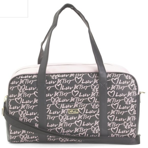 New LUV BETSEY Kruiz Weekender With Wristlet - Picture 3 of 5